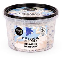 ORGANIC SHOP Sal de Baño Relajante Vegana con Leche de Arroz, 300 g Precio: 4.79000038. SKU: B1ENL2MDYS
