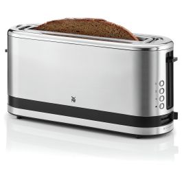 WMF 04.1412.0011 Tostadora de ranura larga de acero inoxidable para 2 rebanadas