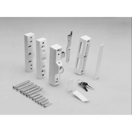 Abus Cerradura FTS3002 S KA AL0125 para Ventanas de Aluminio, Madera, Plástico - Requiere Llave Solo para Apertura