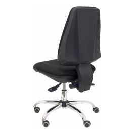 PIQUERAS Y CRESPO Silla Elche S 24 horas bali negro base cromada ruedas parque PIQUERAS Y CRESPO Silla Elche S 24 horas bali negro base cromada ruedas parque