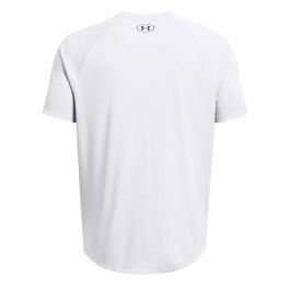 Camiseta de Manga Corta Hombre Under Armour Tech Textured Blanco 11-12 Años