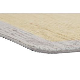 DKD Home Decor Alfombra Urban de Poliéster Amarillo 230x160 cm con 0.7 cm de Grosor y 600 gsm DKD Home Decor Alfombra Urban de Poliéster Amarillo 230x160 cm con 0.7 cm de Grosor y 600 gsm