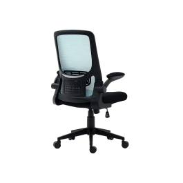 Q-connect Silla de Oficina Alba Malla Base Metálica Ruedas Premium Negro Azul Altura Máx 1110 mm Ancho 610 mm Profundidad 580 mm