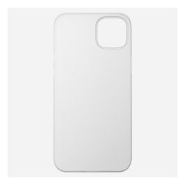 Nomad Super Slim Case iPhone 14 Plus - Funda ultradelgada blanca, plástico reciclado, resistente a golpes y rayones
