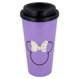 Vaso de cafe doble minnie 520 ml. Precio: 8.1554. SKU: S2417526