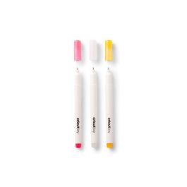 Cricut 2009380 Bolígrafo de gel con tapa - Naranja, Rosa, Blanco - 3 piezas
