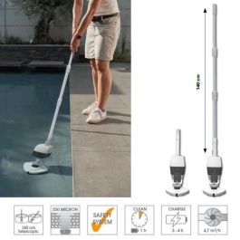 Ubbink Limpiador Aspirador de Piscina y Spa a Batería con Mango Telescópico 1.2m Negro/Blanco, Aspiración 4680 L/h, Batería 12.6V Precio: 54.58999942. SKU: B1KJRN4RW2