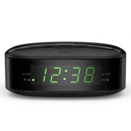 Philips TAR3205/12 Reloj Despertador con Radio FM Digital, Alarma Dual, Temporizador de Apagado y Batería de Respaldo