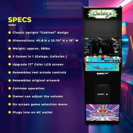 Máquina Arcade 1Up Galaga Deluxe Máquina Arcade 1Up Galaga Deluxe