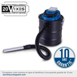 Scheppach Aspirador de cenizas inalámbrico con kit de inicio 2Ah C-AVC15-X - Set S Precio: 92.88999995. SKU: B1AXSFV98G