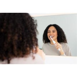 Beurer TB-30 Cepillo Dental Eléctrico Blanco, 2 Programas Limpieza y Encías Sensibles, Tecnología Oscilante y Pulsátil, Temporizador 2 Minutos