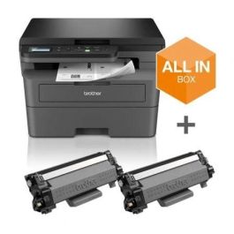 Multifunción Láser Monocromo Brother DCP-L2627DWXL WiFi/ Dúplex/ Pack impresora + consumibles XL/ Negra Multifunción Láser Monocromo Brother DCP-L2627DWXL WiFi/ Dúplex/ Pack impresora + consumibles XL/ Negra