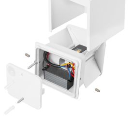 Aplique LED Exterior 2x5W 100Lm/W IP65 Blanco 4000K [HO-APL06-IP65-W-W]