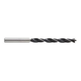 Wolfcraft Broca para madera blanda, espiral, Ø7 x 109 mm, longitud de trabajo 70 mm, acero al cromo-vanadio