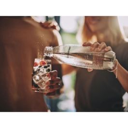 Sodastream Botella Fuse de Metal Resistente de 1 Litro Reutilizable y Apta para Lavavajillas para Máquinas de Refrescos Caseras