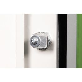 Digitus DN-19 20U-6/6 Puerta frontal de cristal y metal para armario rack de 19" 20U, Gris