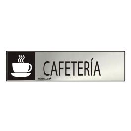 Normaluz Cartel informativo Cafetería Acero inoxidable adhesivo 0.8mm 5x20cm Precio: 2.95000057. SKU: S7906992