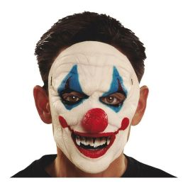 1/2 clown latex mask one size Precio: 13.9029. SKU: S8603070