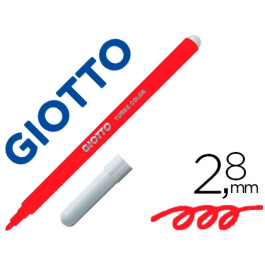 Giotto Rotulador Turbo Color Lavable Punta Bloqueada Unicolor Rojo Precio: 3.50000002. SKU: B1DZWDH86R