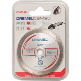Dremel Disco Diamante S540 para Sierra Compacta Dremel DSM20 Cortar Mármol Hormigón Ladrillo Porcelana Baldosas Cerámica