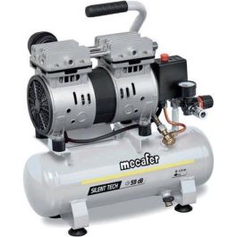 MECAFER Compresor silencioso - 425513 - 6L - 0.5HP - Gris Precio: 191.95000044. SKU: B1344GH9KL