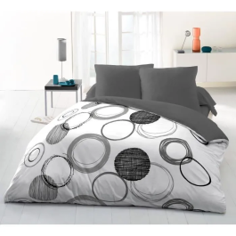 Home Linge Passion HOM3701393708296 Conjunto de edredones de microfibra, 240x260 cm, 2 fundas de almohada 63x63 cm, gris claro Precio: 33.4999995. SKU: B16AZ8RS6R