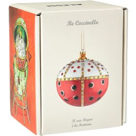 Alessi Re Coccinello Bola de Navidad en Porcelana MJ16 8 - Decorada a Mano, Diámetro 8.5 cm - Colección Fleurs de Jorí Precio: 34.95000058. SKU: B1C6HDKEKE