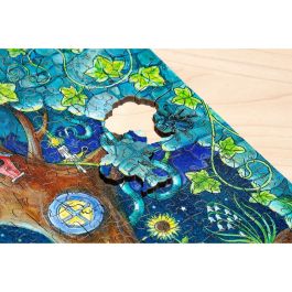 Ravensburger RAV4005556175161 Puzzle de Madera 500 Piezas Bosque Fantástico