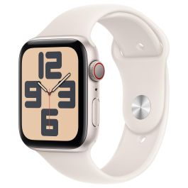 Apple Watch SE GPS + Cellular 44mm Starlight Aluminium Case with Starlight Sport Band - M/L Precio: 364.49999949. SKU: B1KLYBBVZ2