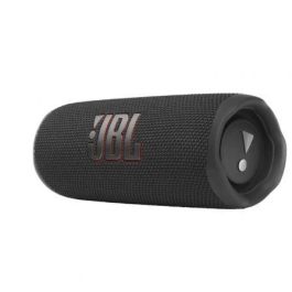 JBL Flip 6 Altavoz Bluetooth Portátil, 30W de Potencia, IP67 Resistente al Agua y Polvo, 12 Horas de Batería, Negro - JBLFLIP6BLK