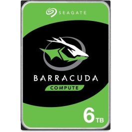 Seagate ST6000DM003 BarraCuda Disco Duro Interno HDD 6TB 3.5'' 5400 RPM Precio: 171.49999977. SKU: S0228671