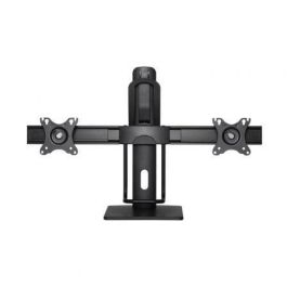 Aisens Soporte de Mesa Profesional para 2 Monitores 17"-27", Giratorio e Inclinable, Negro - Compatible con VESA 75x75 y 100x100mm Aisens Soporte de Mesa Profesional para 2 Monitores 17"-27", Giratorio e Inclinable, Negro - Compatible con VESA 75x75 y 100x100mm