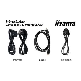 iiyama 86" 4K UHD IPS DLED Profesional 500 nits 24/7 Android 11 Haze 25% iiSignage2 Pantalla Comercial Vertical/Horizontal iiyama 86" 4K UHD IPS DLED Profesional 500 nits 24/7 Android 11 Haze 25% iiSignage2 Pantalla Comercial Vertical/Horizontal