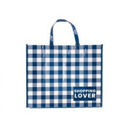 Kinvara Bolsa Rafia 50x22 cm Surtidos Col 42L Plástico RPET TNT-Poliester Impermeable (Set de 24)