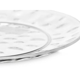 Plato Postre Plástico Puntos 21.5 cm Transparente Leknes (24 Unidades) Plato Postre Plástico Puntos 21.5 cm Transparente Leknes (24 Unidades)