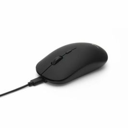 Bluestork Ratón Inalámbrico M-WL-OFF100-BLACK 2,4g + Bluetooth Recargable Compatible con Mac y Windows