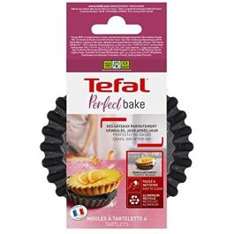 ÉXITO TEFAL Juego de 4 tartaletas J1608102 diámetro 11 cm marrón