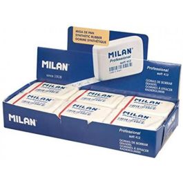 Milan Caja 12 Gomas Professional Soft 412 CMM412CF Envueltas Individualmente Blanco Precio: 14.49999991. SKU: B1543DPC82