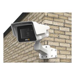 Axis T94R01B Soporte de Esquina de Aluminio con Recubrimiento en Polvo para Cámaras de Seguridad Exterior