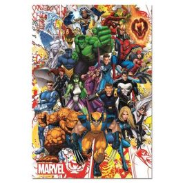 Educa Puzzle de Héroes Marvel 500 piezas para Adultos y Niños a partir de 11 años