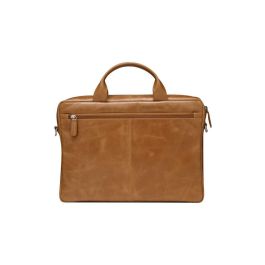 dbramante1928 Amalienborg 15" (2nd Gen) Bolso para portátil de Piel de Grano Completo, Hecho a Mano, Color Tan