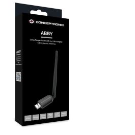 Conceptronic ABBY07B Adaptador Bluetooth 5.1 NanoUSB Inalámbrico USB 100m Negro