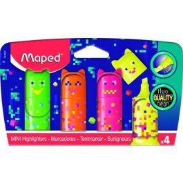 Marcador Fluor Maped Pixel Party Pocket Blister De 4 Precio: 5.50000055. SKU: B13SLFPF2K