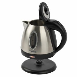 H.Koenig BO12 Hervidor Eléctrico Inalámbrico de Acero Inoxidable 1.2L 1630W con Rotación 360°