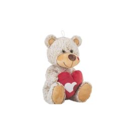 Peluche oso beig c/corazón 26cm. Precio: 6.89000015. SKU: B1JZ96VERX
