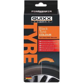 Quixx QQ10192 Restaurador de Color Negro para Neumáticos - Acabado Duradero y Sedoso