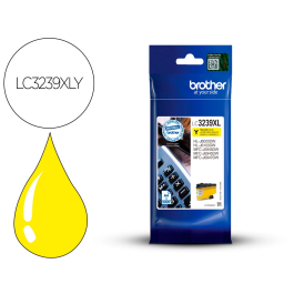 BROTHER Cartucho de tinta amarillo de larga duracion LC3239XLY Precio: 66.89000032. SKU: S8402056