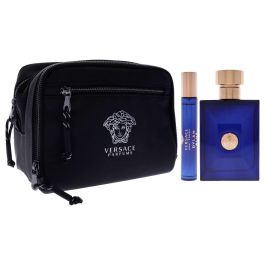 Versace Dylan Blue Estuche 3 pz Eau de Toilette para Hombre 100ml + 10ml + Neceser