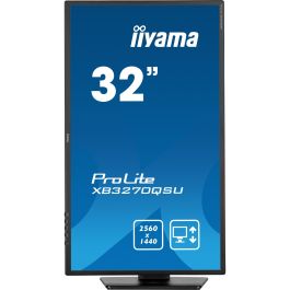 Iiyama XB3270QSU-B1 Monitor 32" IPS, 2560x1440, 100Hz, HDMI, DisplayPort, Regulable en Altura
