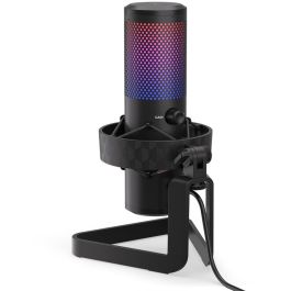 Endorfy AXIS Micrófono Streaming Negro USB-C RGB Conexión 3.5mm Klinke